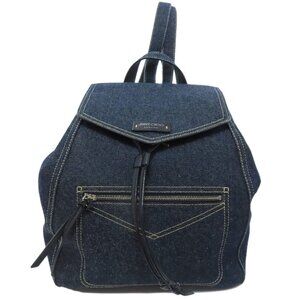 JIMMY CHOO Navy Backpack